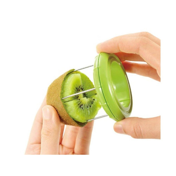 Karma Kitchen Fast Peel Any Fruit Or Soft Vegetable With Ease  Kiwi Slicer Peeler Pitter Scooper Mango And Kimi Corer Kiwi Fruit Scoop Kitchern Tool Green