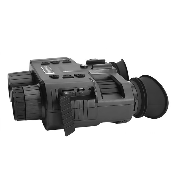 Night Vision Goggles Qpingan 4K HD Infrared Tactical Night Vision Binoculars for Adults with Head Mounted Dual 1.4" Screen 8X Digital Zoom 3000mAh Battery 32G Card for Outdoor Activities Gifts for Men