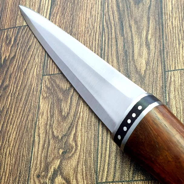 KZ-15 Handmade D2 Dagger knife Hunting knife fixed blade Knife with sheath 13.0 Inches