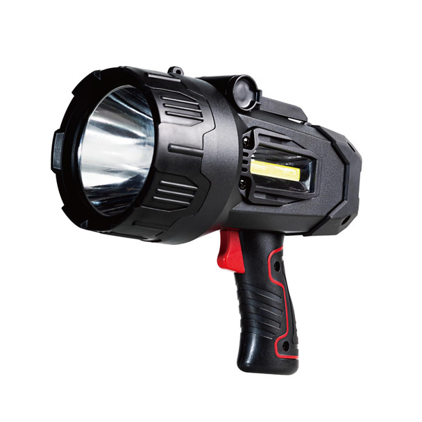 Durapower Rechargeable Spotlight High Lumen LED Flashlight Waterproof Handheld Light for Indoor and Outdoor Use Farm Camping Emergency