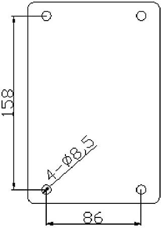 WMS WML PC130T DS-1273ZJ-130-TRL Soporte de montaje en pared para cámara de torreta Hikvision DS-2CD2342WD-I