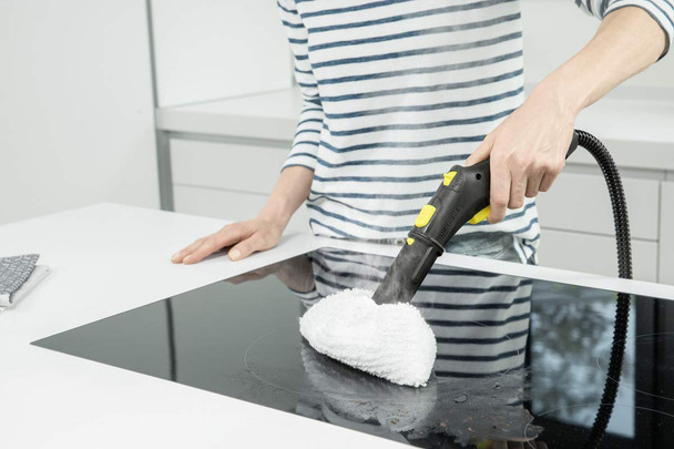 KARCHER SC 3 Steam Cleaner | 1900W | 1200 l of Steam from 1 l Water | Chemical Free | Short Heat-Up Time| Floor Kitchen Washroom & Hard Surface Cleaning | German Tech