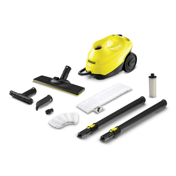 KARCHER SC 3 Steam Cleaner | 1900W | 1200 l of Steam from 1 l Water | Chemical Free | Short Heat-Up Time| Floor Kitchen Washroom & Hard Surface Cleaning | German Tech