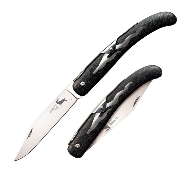 COLD STEEL Kudu Lite 4.25" 5Cr15MoV Steel Clip Point Razor-Sharp Blade 5.75" Zy-Ex Handle Everyday Carry Versatile Folding Knife