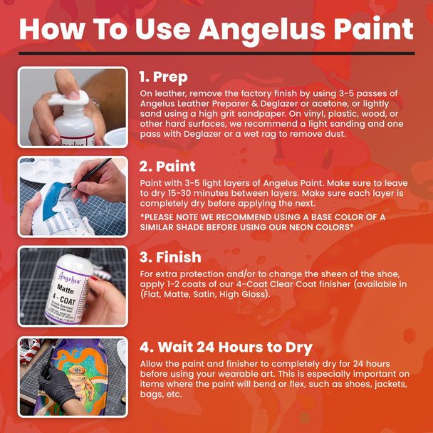 Angelus Acrylic Leather Paint 1 oz. Turquoise