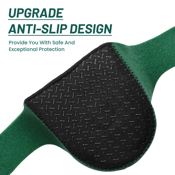 Plantar Fasciitis Heel Protector for Shoes - Welnove Anti Slip Heel Cups for Women Men Heels Spur Pain Relief - Heel Inserts Pads for Achilles Tendonitis Dry Cracked Heel Support Cushion (Size S)