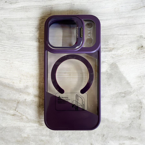 Protective Phone Case for iPhone 17 Pro Purple with Camera Lens Protection
