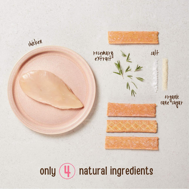 Full Moon Chicken Strips Healthy All Natural Dog Treats Human Grade Made in USA Grain , 1.5 Pound (Pack of 1)