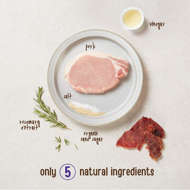 Full Moon Natural Cut Pork Jerky Healthy All Natural Dog Treats Human Grade Grain 10 Oz