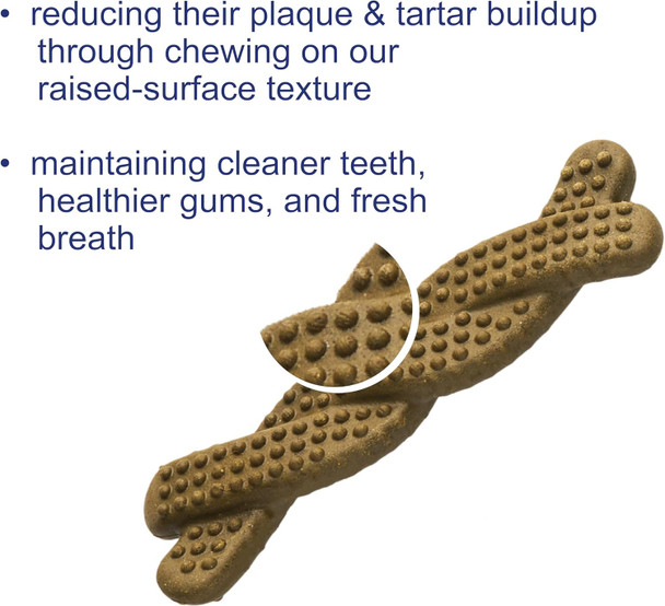 Get Grain- Medium Dental Chew Bone 6.6Oz Bag