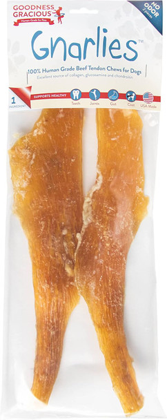 Goodness Gracious Gnarlies Human Grade Beef Tendon Chews