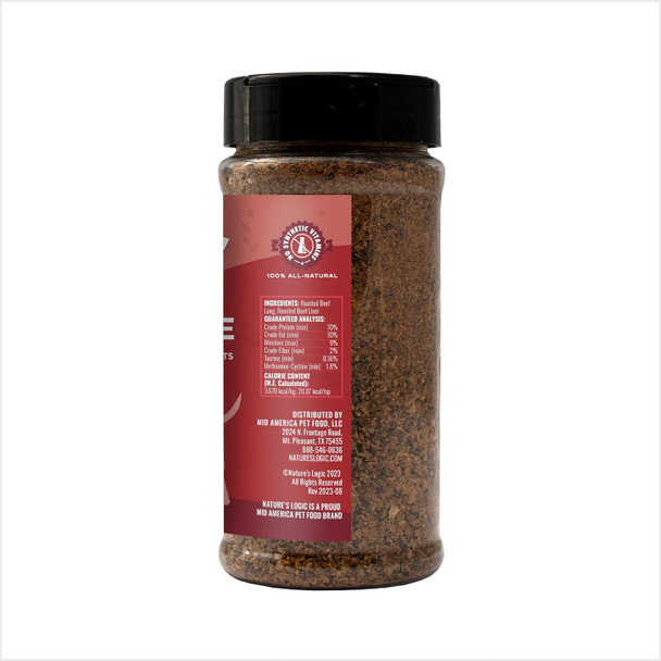 Nature's Logic Beef Crumble Topper, 8oz