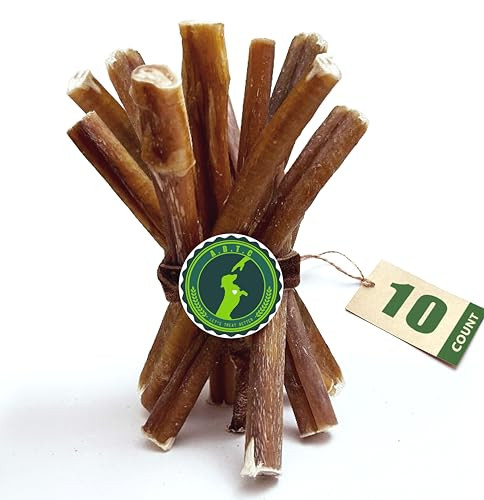 American Dog Treat Company Bully Sticks For Dogs Pack Of 10 6Inch