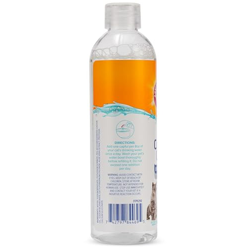 Arm & Hammer Complete Care Dental Water Additive For Cats Cat Breath Freshener And 8 Fl Oz 2 Pack