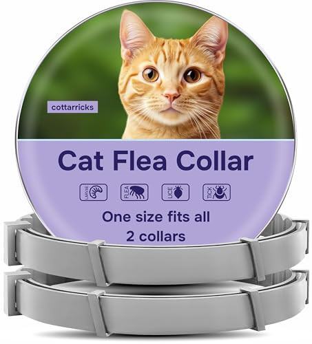 Cottarricks Flea And Tick Prevention For Cats Collar Adjustable 2 Count