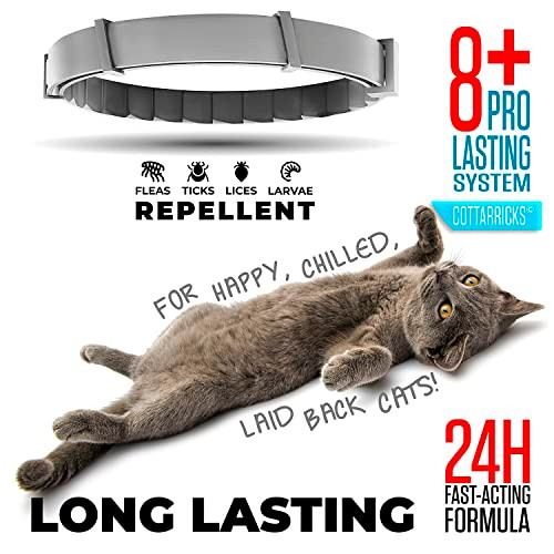 Cottarricks Flea And Tick Prevention For Cats Collar Adjustable 2 Count