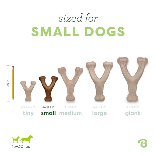 Benebone Wishbone Durable Dog Chew Toy For Aggressive Chewers Made In Usa