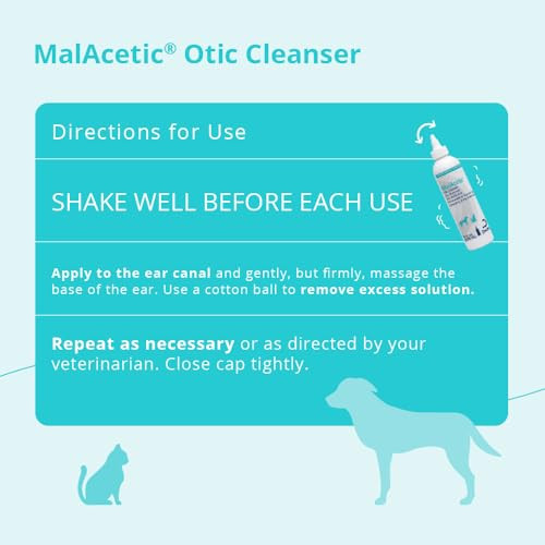 Dechra Malacetic Otic Cleanser For Dogs And Cats 8 Fl Oz