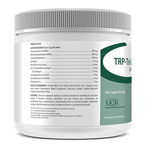 Ceva Animal Health TrpTriCox Soft Chews Joint Support For Dogs 120 Count