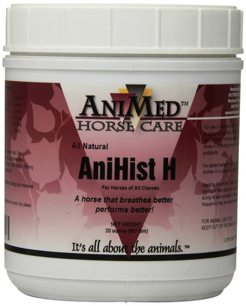 Animed AnihistH To Support Normal Histamine Levels In Horses 20Ounce