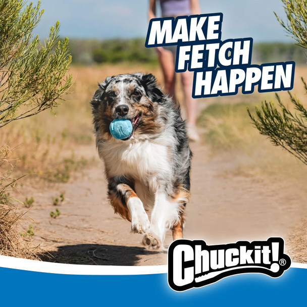 Chuckit Rebounce Ball Dog Toy Bouncy Fetch Balls For Dogs Made From 2060 Lbs Pack Of 2