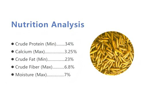 Classic Flock Dried Black Soldier Fly Larvae Chicken Feed100% Natural NonGmo Bsf LarvaeMore 10Lb