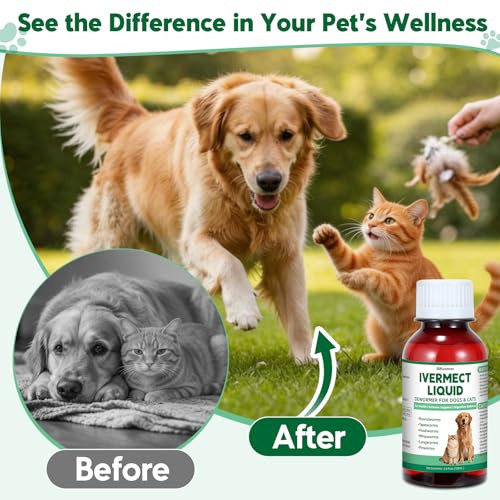 Bikontrun Dewormer For Dogs And Cats Broad Spectrum Digestive Support Removal Of
