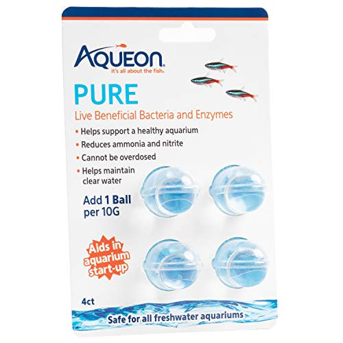 Aqueon Pure Bacteria Supplement 4 Pack 10 Gallon 4 Pack