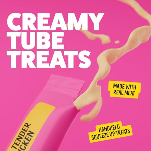Bonkers Licky Tubes Chicken Flavored Wet Lickable Treats For Cats 4 Pack 4 Pack