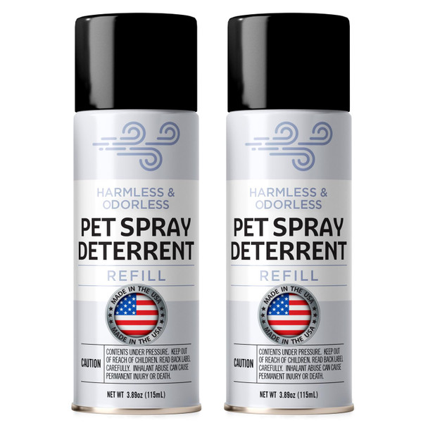 Berkland Cat Deterrent Spray Refill 2Pack Compatible With Petsafe Ssscat Dispenser 2Pack