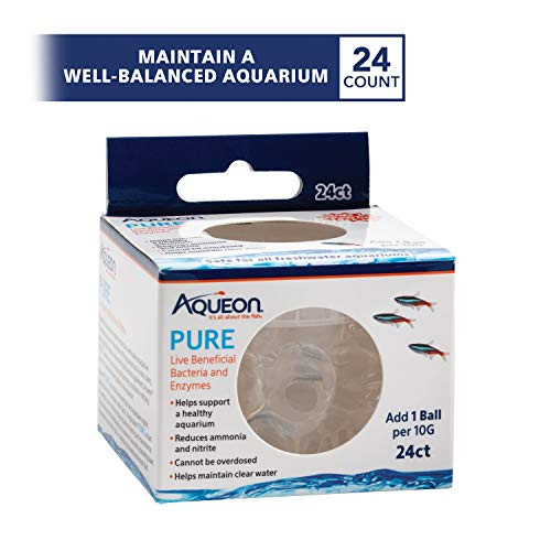 Aqueon Pure Bacteria Supplement 24 Pack 10 Gallon 24 Pack