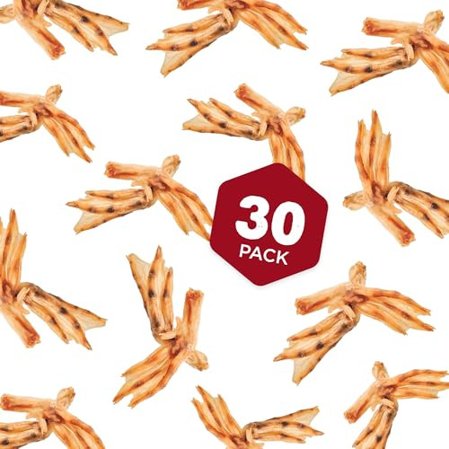 Best Bully Sticks Duck Feet (Pack Of 1) AllNatural SingleIngredient Easily Digestible Supports Hips 30 Count