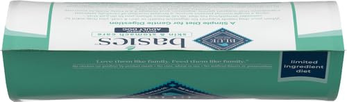 Blue Buffalo Basics GrainFree Dry Dog Food For Small Breed Adult Dogs Limited 11Lb