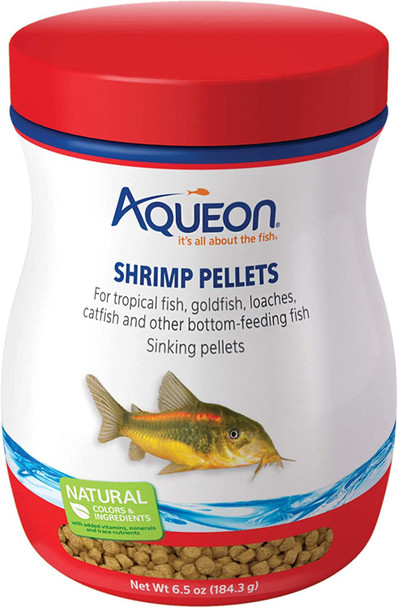 Aqueon Shrimp Pellets [Set Of 2] Size 6.5 Ounce Set Of 2