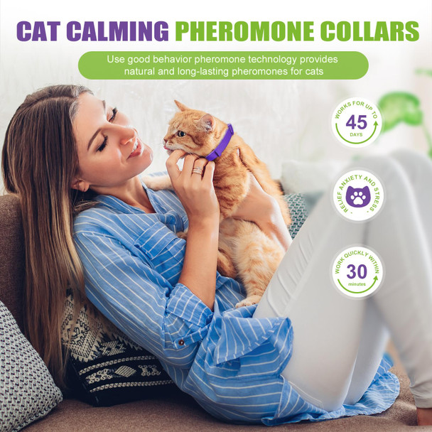 Aiwojiujiu Calming Collar For Cats