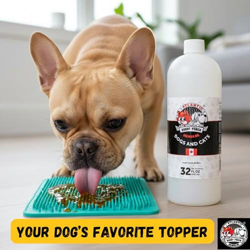 Bunny Punch Since 1990 Pure Atlantic Salmon Oil For Dogs & Cats Liquid Food Topper 32 Oz