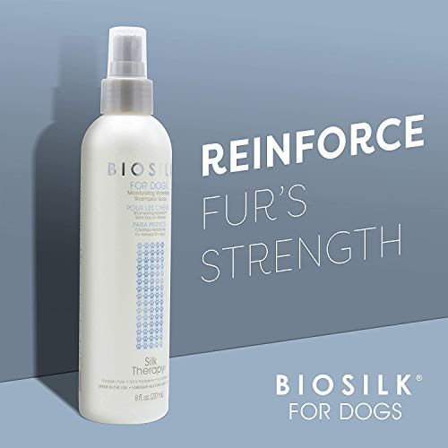 Biosilk For Dogs Silk Therapy Deep Moisture Waterless Shampoo Spray No Rinse 8 Fl Oz 2 Pack