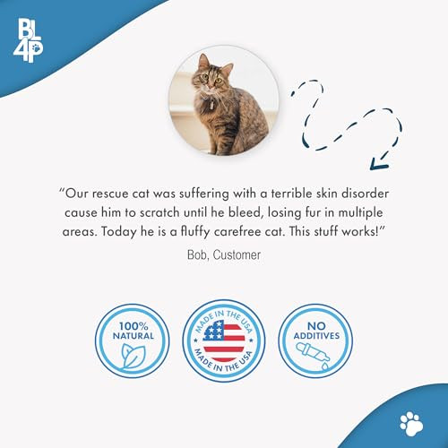 Bestlife4Pets Cat Allergy Relief & Immune Support Natural Relief For Seasonal Allergies