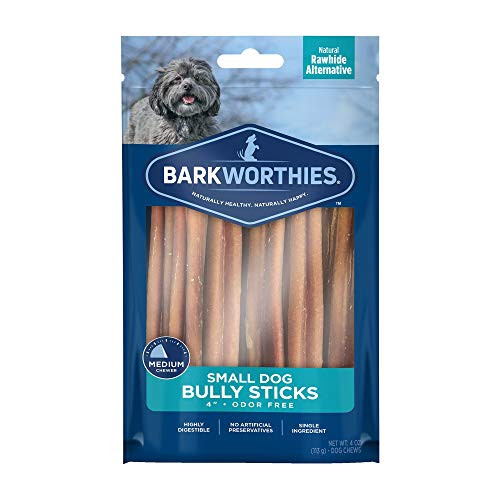 Barkworthies Odor Bully Sticks Small Dog Chews