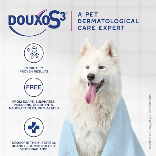 Douxo S3 Calm Itch Soothing Mousse For Dogs & Cats 5 Fl Oz