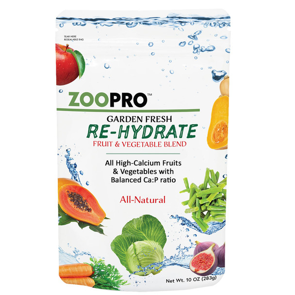 Exotic Nutrition Garden Fresh ReHydrate High Calcium Dried Fruit & Vegetable Mix For