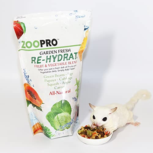 Exotic Nutrition Garden Fresh ReHydrate High Calcium Dried Fruit & Vegetable Mix For