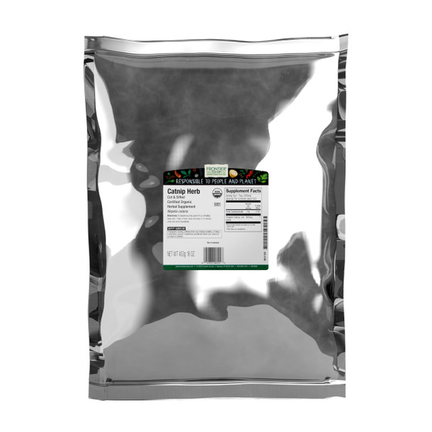 Frontier CoOp CoOp Organic Catnip Bulk Loved By Cats & Gardeners Popular Tea 1Pound