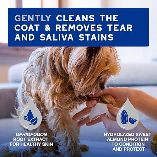 Douxo Spa Dog Wipes For Paws Butts Tear Stains And General Cleaning 100 Wipes