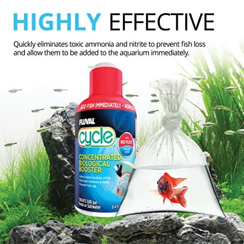 Fluval Cycle Biological Enhancer Aquarium Water Treatment . A8349 8.4 Oz