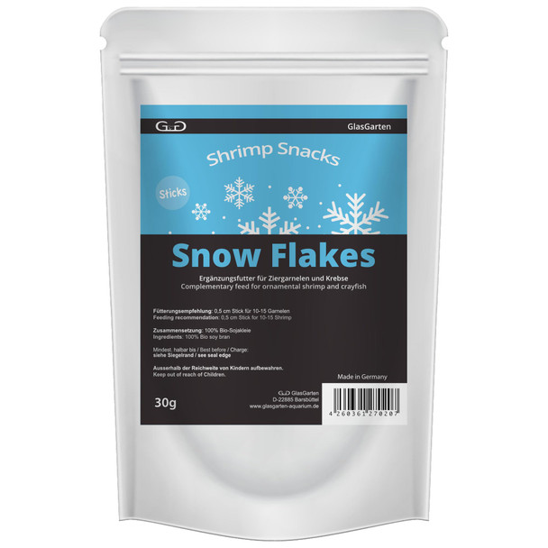 Glasgarten Shrimp Snacks Snow Flakes 30G