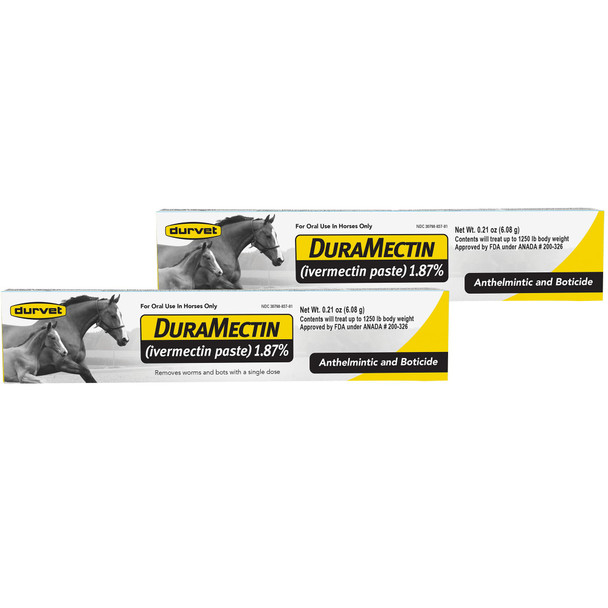 Durvet Duramectin (Ivermectin 1.87%) 6.08Gm 2 Count