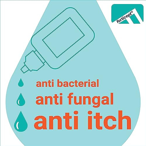Forticept Dog Ear Infection Treatment Dog Ear Cleaner Itch Relief Cat And 8 Oz