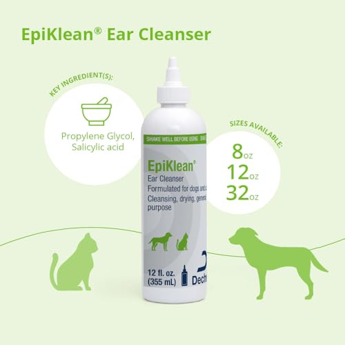 Epiklean Ear Cleanser 8 Oz. For Dogs And Cats 12 Oz