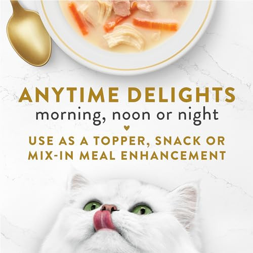 Fancy Feast Purina Fancy Feast Lickable Broth Topper Complement Creamy Wet Cat Food 1.4 Oz Variety Pack
